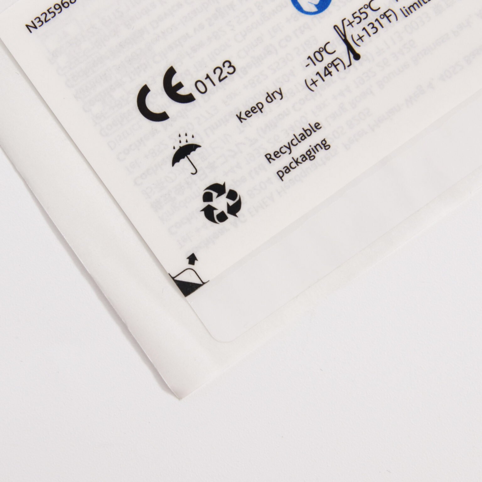 Extended content label for medical device and pharma packaging