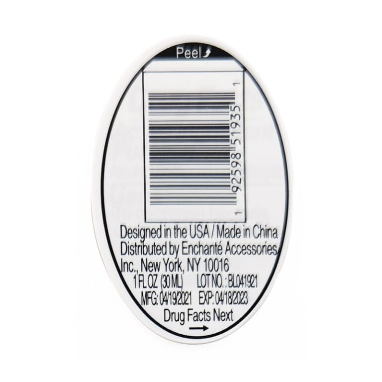 Peel-open barcode and information labels for packaging